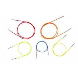 KnitPro Cavi per Punte componibili da 40cm a 100cm - MULTICOLOR