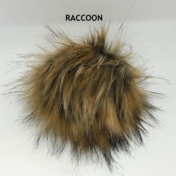 Pompon di FINTA pelliccia 