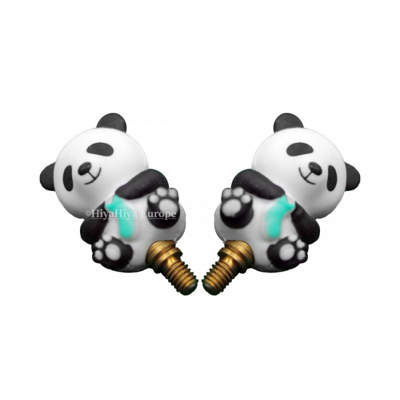 Hiya Hiya Panda Stopper per cavo - SMALL E LARGE